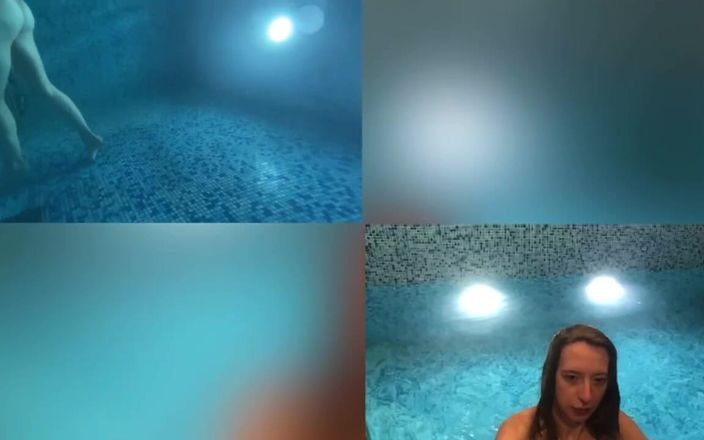 Skinny_lady69: Training Breath in Pool