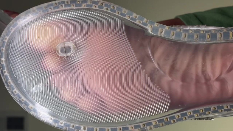 Pink Foxx: Pink Foxx v Clear Flip Flops
