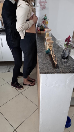 Gabi SweetCouplesStories: 아침 식사 중 쉬지도 못하는 의붓딸