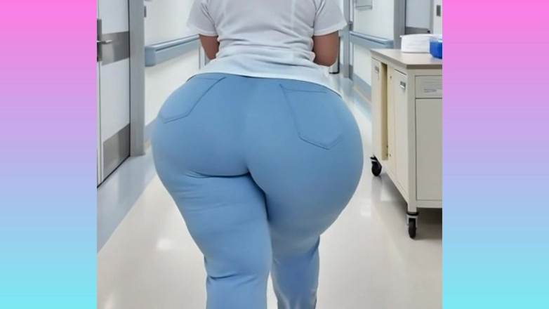 Xprohibidox1: Mega dikke kont verpleegster