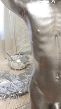 Silver Body Paint 2