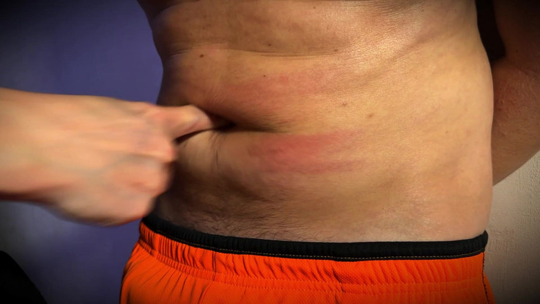 Navel fans: Punkt ciśnienia: Kontrola brzucha