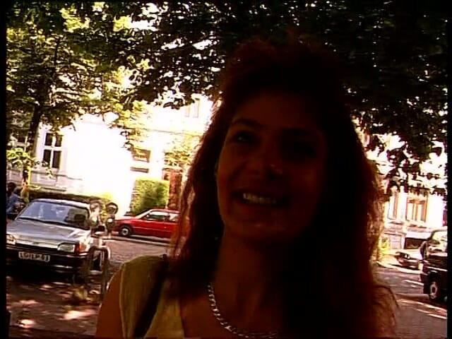 Lucky Cooch: Brunette beauty have a nice time at the outdoors interview