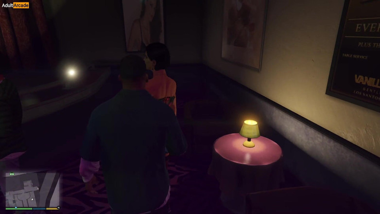 LewdArcade: Gta V Strip Club desnudo Mod Game Play [parte 02] Vanilla Unicorn...
