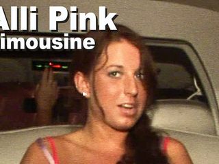 Edge Interactive Publishing: Limo में Alli Pink स्ट्रिप गुलाबी ऊँगली कर रही है