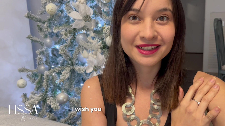 Lissa Brown: 今年一緒に過ごせてありがとう