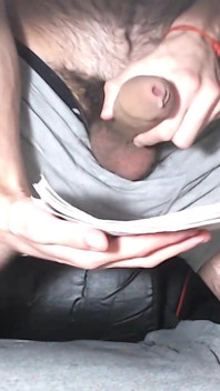 Jerking off Hard and Fast, Big Cumshot, Lots of Milk