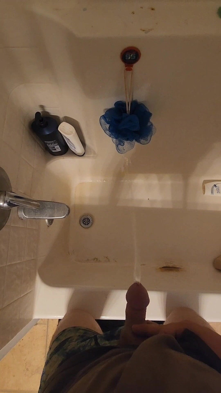 Djk31314: 在浴缸里撒尿。