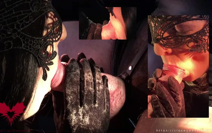 Close Up Extreme: Un pompino in omaggio a metafora "edge &amp; tease" Edizione fanclub