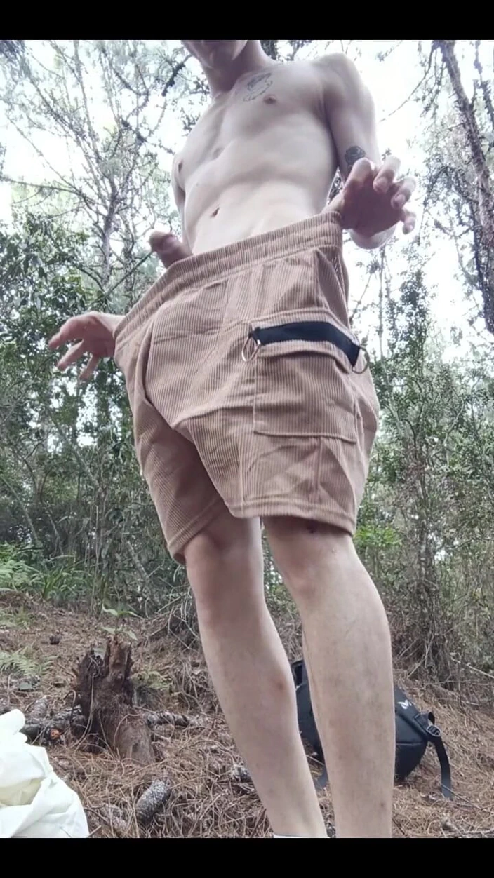 Hot Blowjob Threesome with Ginger Skinny Twink and Two Big Cock Daddies