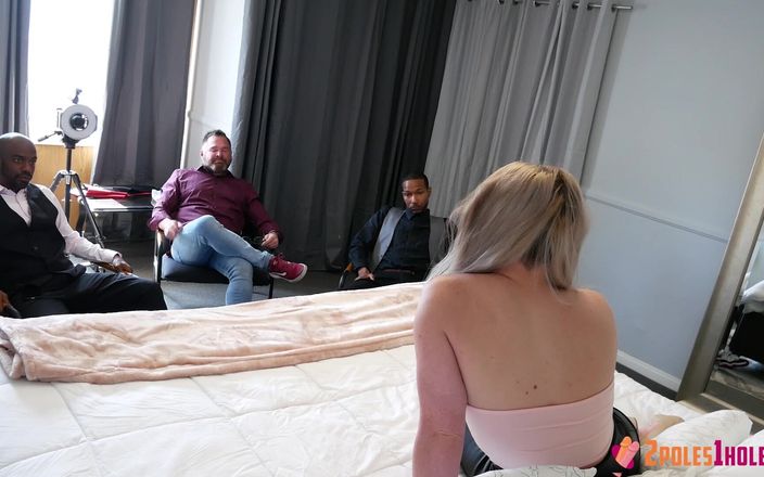 CreamPiled: Junge heiße ehefrau bereit für 2 stangen - Kay