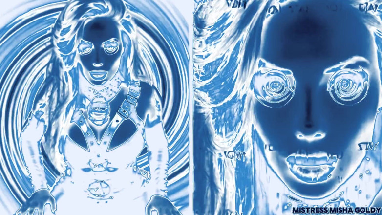 Goddess Misha Goldy: Miroir porno