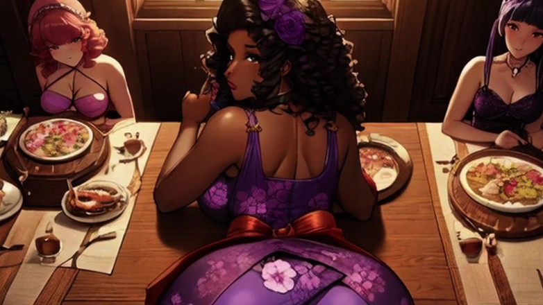 Spicy Toons: 義理の両親は本当に変わった感謝祭の伝統を持っています、本当に!