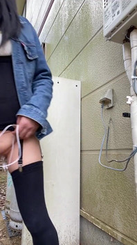 No.133 No Panties Walk and Masturbation at a Neighbor's House