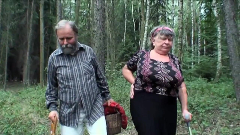 Old PIGS XXX: Young naughty teen spies an old couple fucking in the...