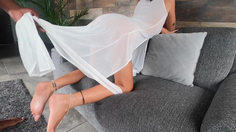 fuckinparadise: Redhead W/ Sexy Feet Breeded by BBC