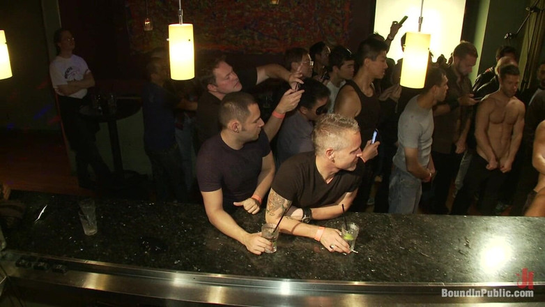 Bound in public: Club Dragon