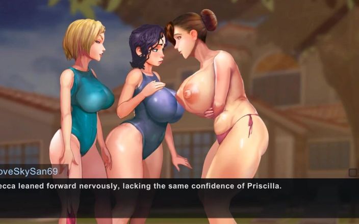 LoveSkySan69Real: Солодкі казки v0475, частина 56 футів, секс-вечірка біля басейну від loveskysan69