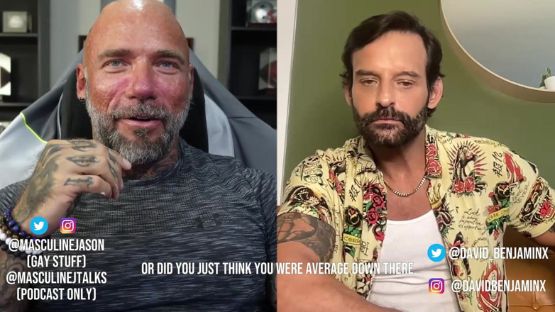 Raw and Uncensored with Masculine Jason: Porn Star Confessions - David Benjamin (episode 104)