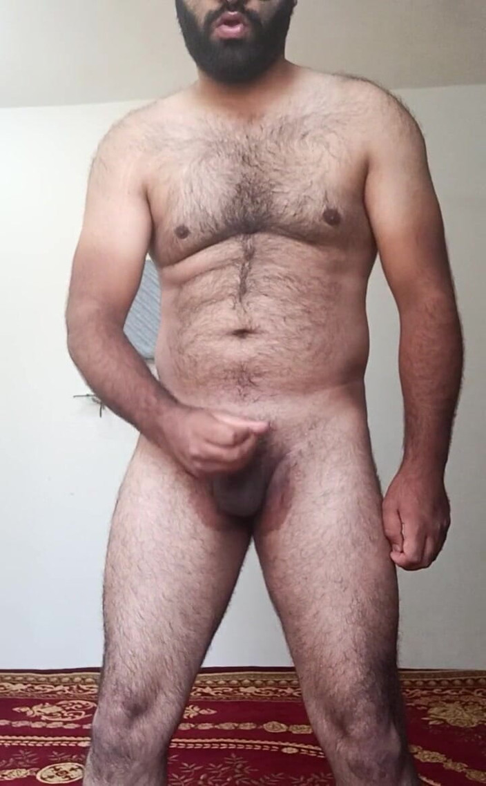 BibearXXX: Jerking My Hard Cock. BibearXXX