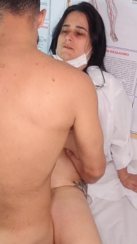 Nurse Makes Patient Have Very Hard Erection
