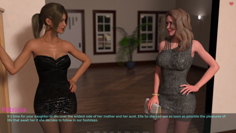 Porngame201: A Wife and Stepmother Real Fucking Orgy Party and Get...