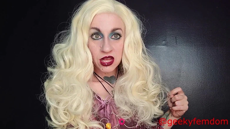 Geeky Femdom: Hocus Pocus Sara Anderson - double fonctionnalité