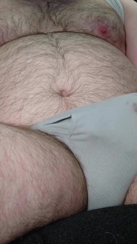 Buriying My Face in My Cum and Sweat Soaked Underwear