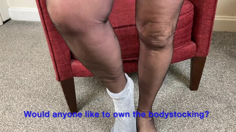 Aunty Sandra vintage girdle queen: Vgq15 tante Sadra met gordel &amp; bodystocking