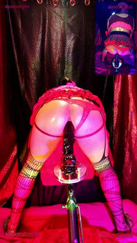 Twerking in a Miniskirt Riding My Dildo 3