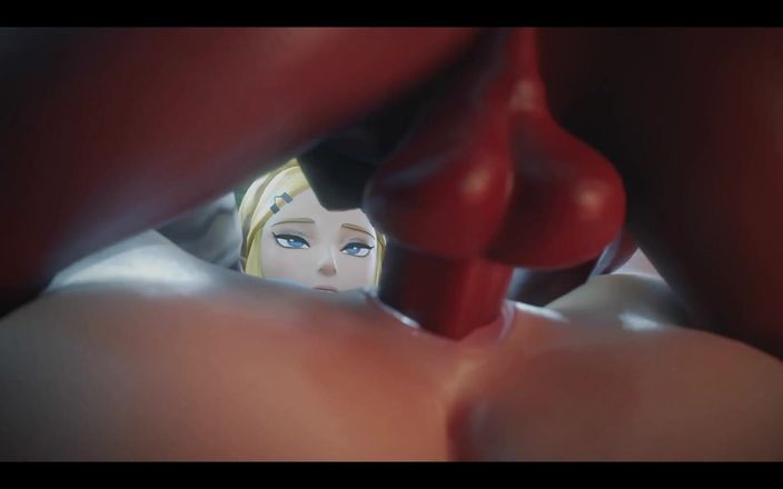 Velvixian 3D: Prinses Zelda geneukt door Bokoblin
