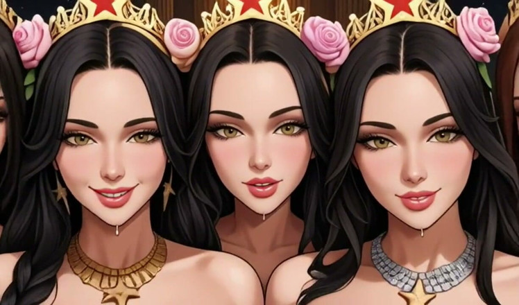Hot girl dancing: My Harem Bouncing Boobs, Ai Animation