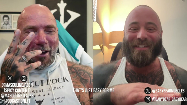 Raw and Uncensored with Masculine Jason: Porn Star Confessions - Baby Bear (episod 185)