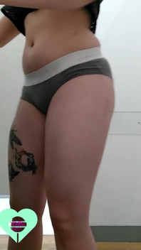 Very Horny Teen in the Room Starts to Masturbate