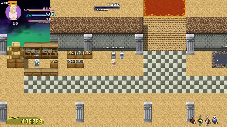 LewdArcade: Super děvka z turnaj necenzurovaný 18 sexuálních scén galerie hra hra [18+]...
