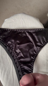 Cum on Wife’s Panties 17