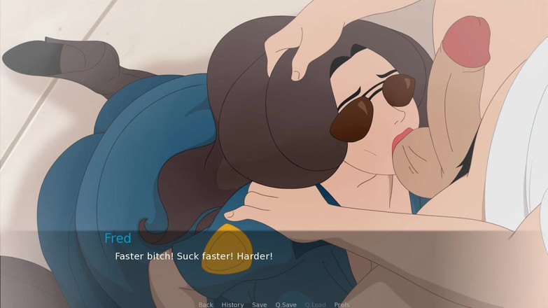 Miss Kitty 2K: Tajemství domu - část 81 Tato policistka ví, jak dát hlavu od Foxie2k