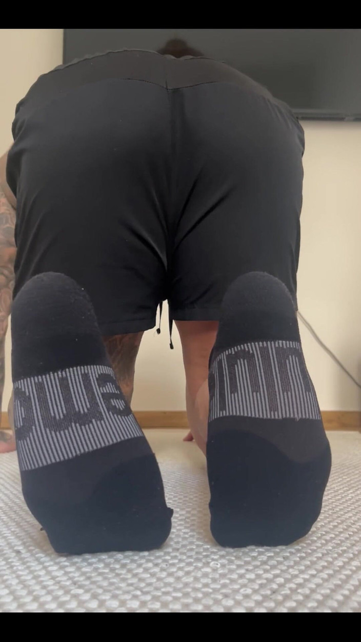 Jasons feet: Jemand hat mich lululemon gekauft, denkst du? Schön fit?