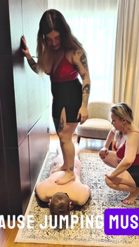 Foot Humiliation Double Trampling