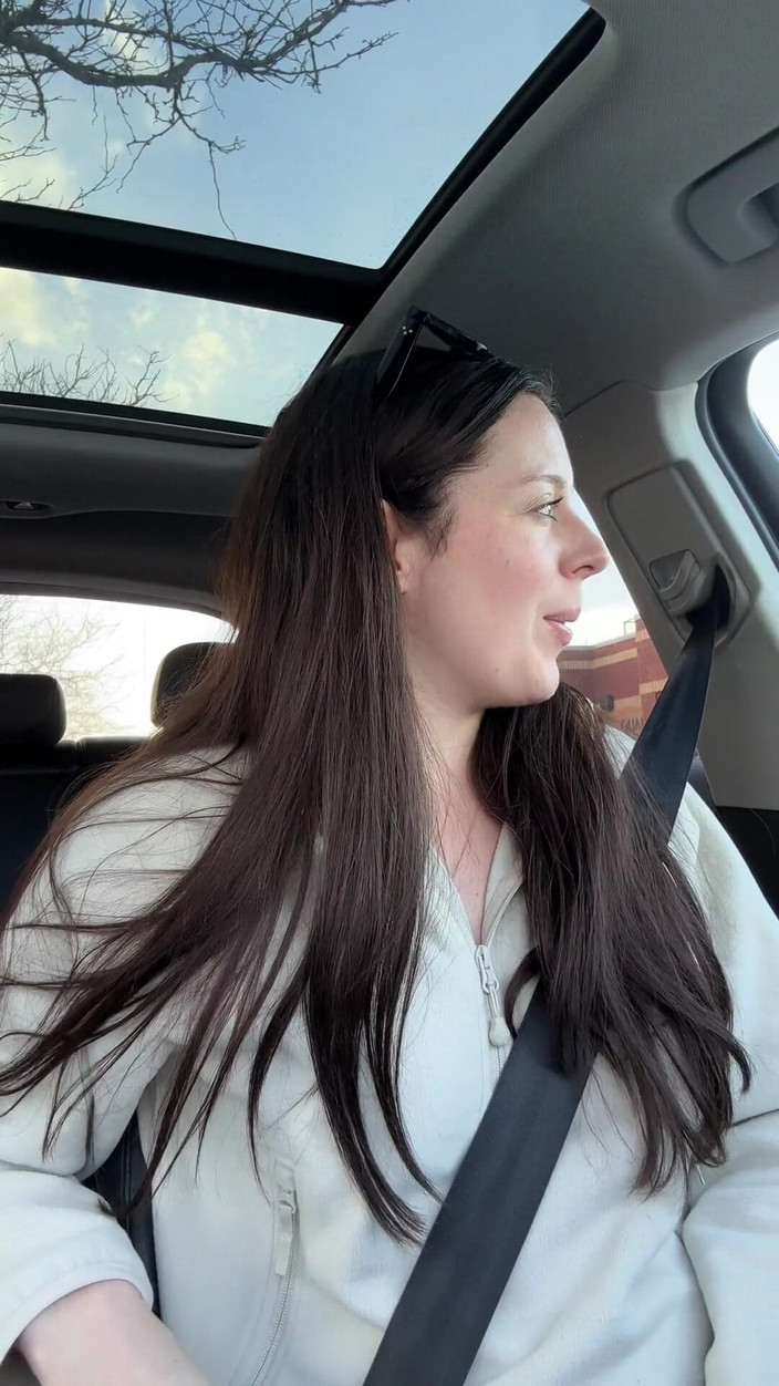 Nadia Foxx: Visita in macchina di Tim Horton invernale con il mio...