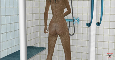 Sofia Cyreide: Wet dreams II part 5 (the shower) spanish