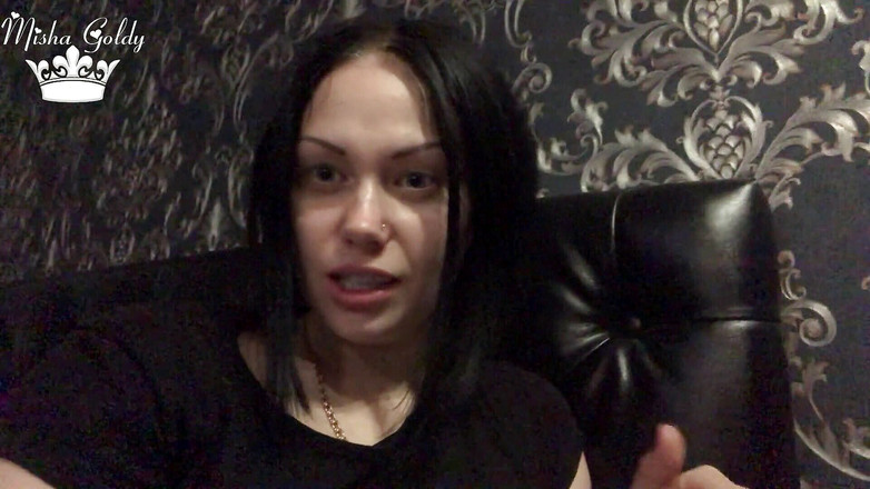 Goddess Misha Goldy: Blokowanie dziewiczych zboczeńców