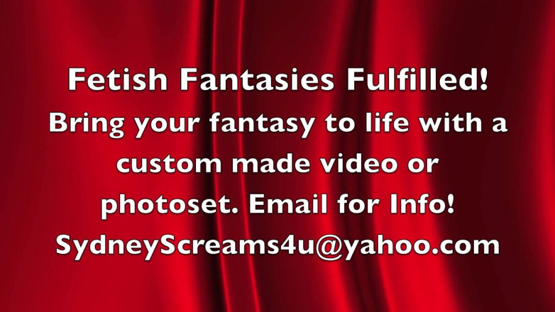 Sydney screams fetish: Coba Bra Baru - 1280x720 Wmv
