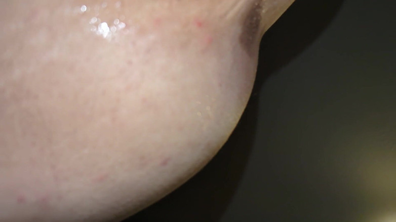 HungBareBackRabbit: Büyük dildomun götümde ağır çekim