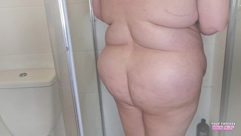 BBW_Wife: Przestań oglądać prysznic cioci, proszę