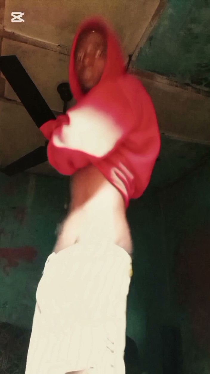HornyLayer34: Wanking My Big Black Dick