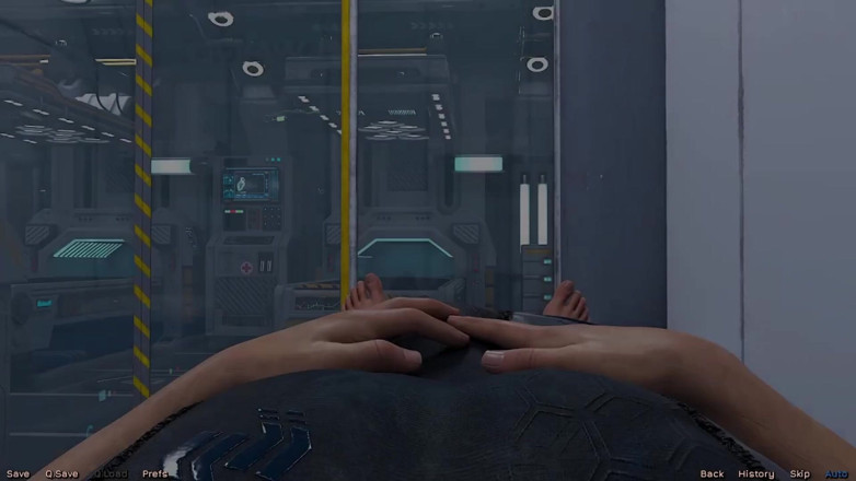 AVN Teller: 宇宙に立ち往生 #01 - 美少女たちと出会う