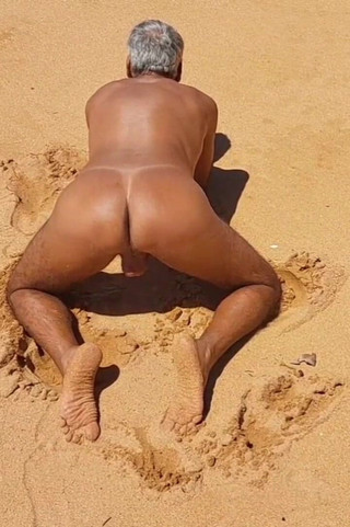 Ladysilvas: Ladysilva na pláži chce ošukat její sexy zadek