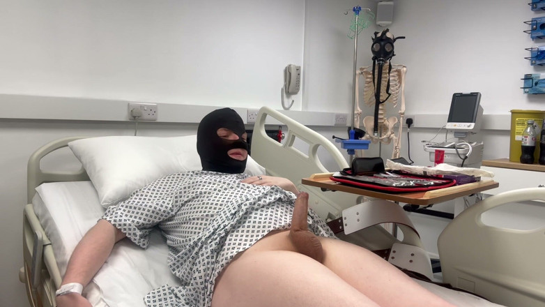 Bigtiddygoth: Nurse Ruby's Sounding Exam - Sizing up Her Patient's Tiny Urethra