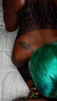 That Girl with the Green Hair Takes It up the Ass